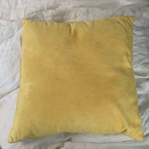 Yellow Throw Pillow